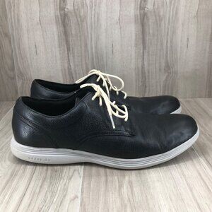 Cole Haan Shoes Mens 12M Grand OS Tour Black Leather Lace Up Sneakers